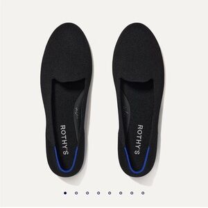 Rothy's Black and Blue Flats